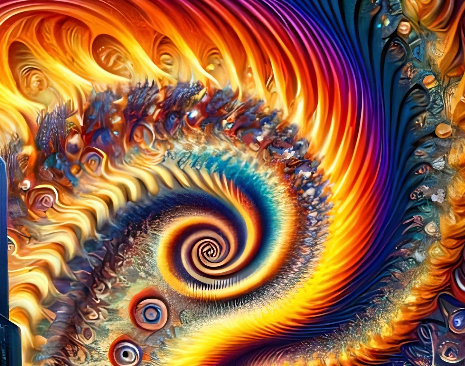 Mind-Bending Optical Illusion of Evolved Consciousness
