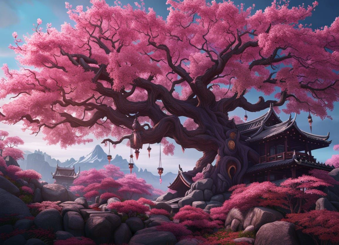 Sakura tree