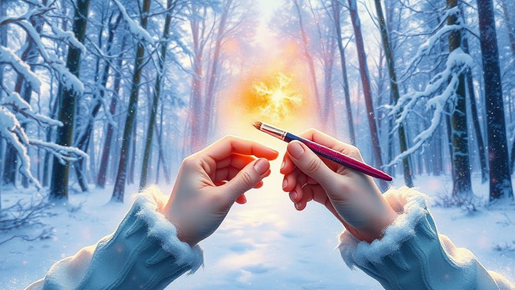 Fairy Tale Forest Painting by Ethereal Hands