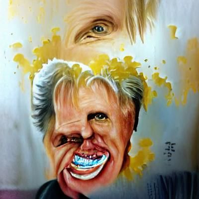 AI Image of Gary Busey