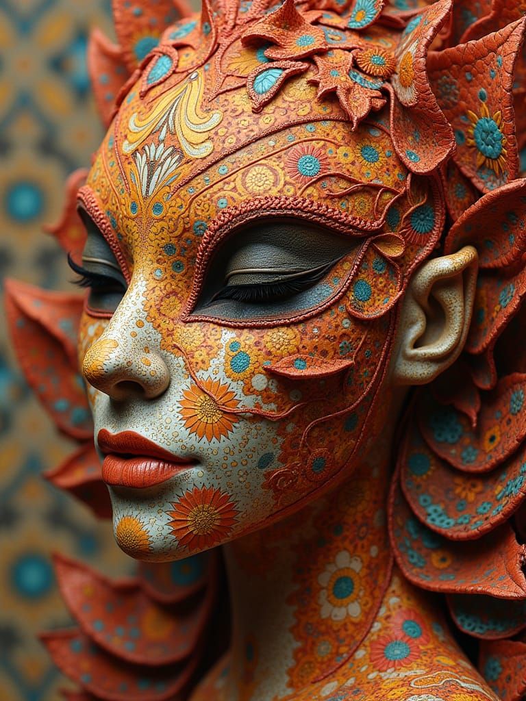 Hydnora and Her Many Tiny Quilted Maple Heads