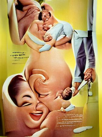 1950s Romantic Comedy Movie Poster