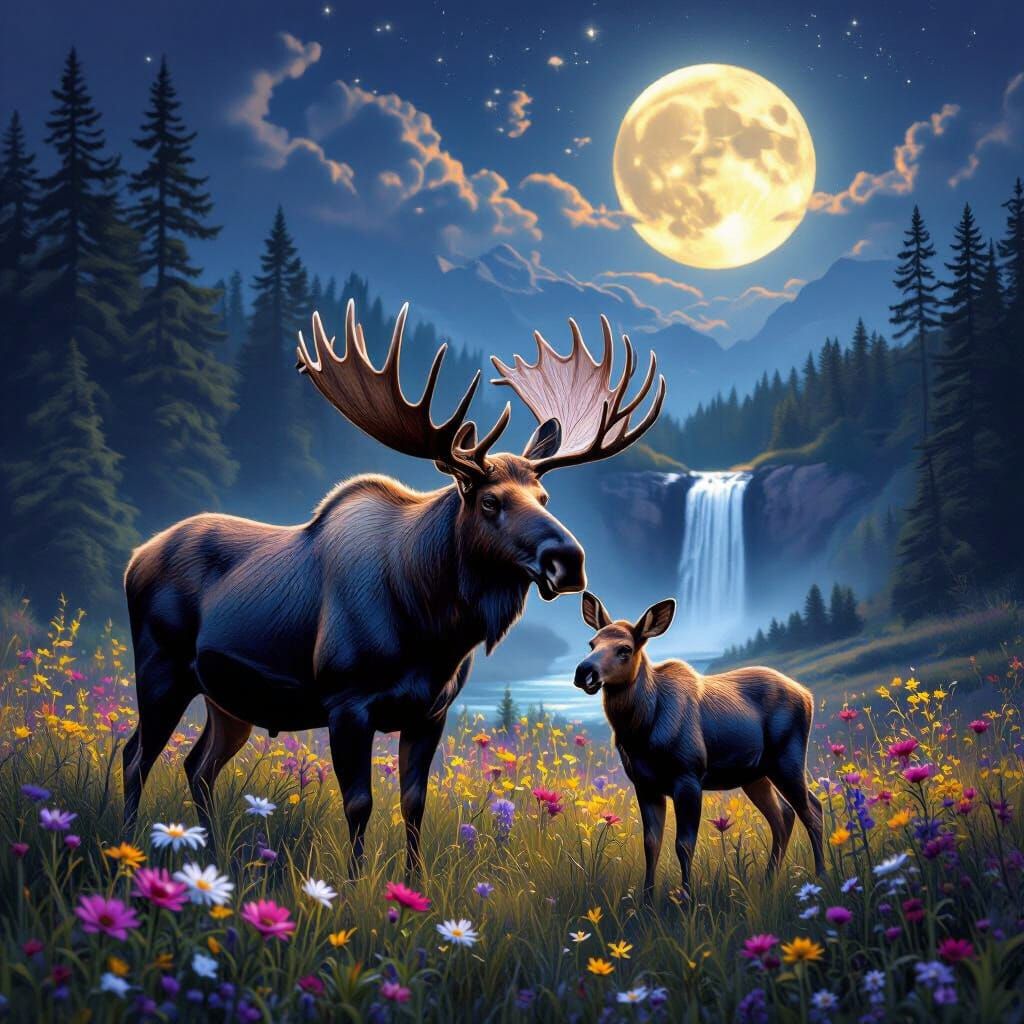 Moonlight Moose