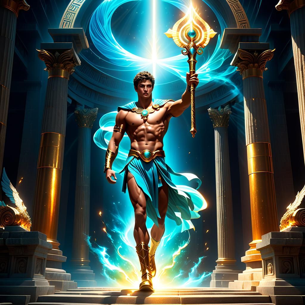 In Greek mythology, Hermes