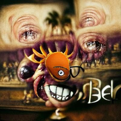 Menacing Beholder Illustration