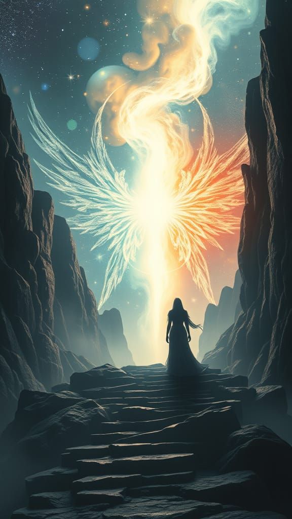 Luminous Guardian Emerges in the Temple of the Soul