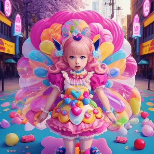 Whimsical Candy Art of Human Sugarbabies