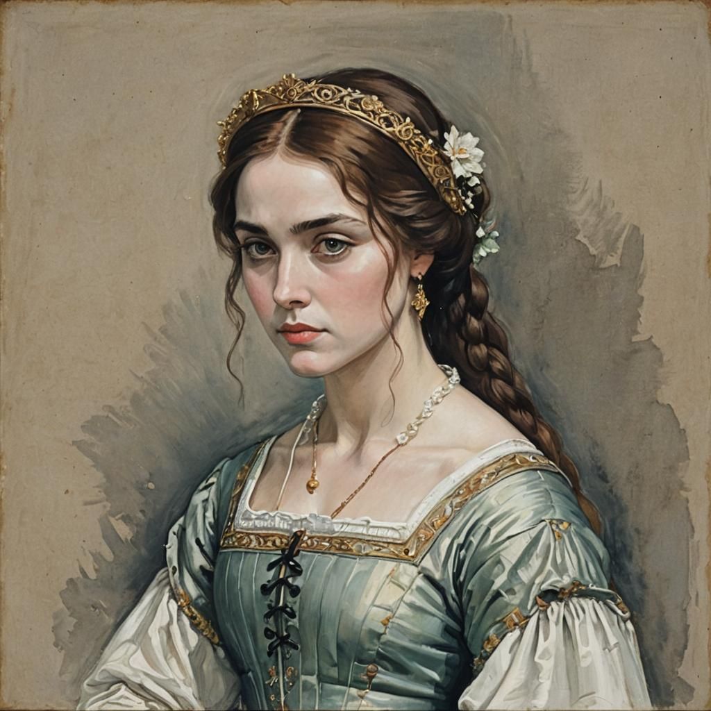 Juliet Daughter of Capulet in Orbik Style