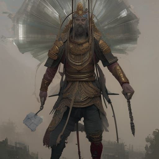 Roman Senator: Intricate Digital Fantasy Art