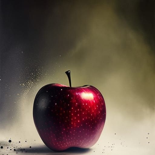 An apple