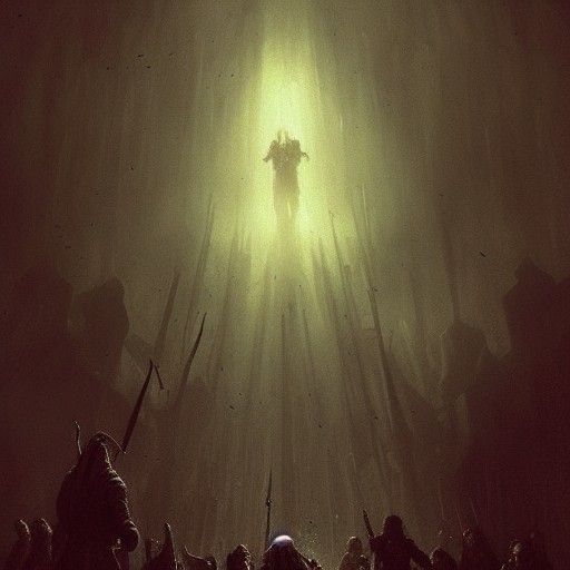 The Witcher: Dark Fantasy Horror Illustration