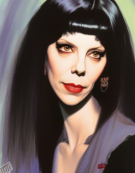 Juliet Landau as Mort Drucker Concept Art