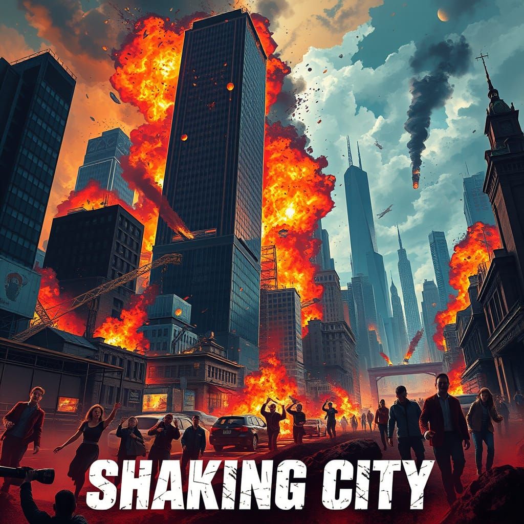 Disaster Movie Poster: City in Ruins