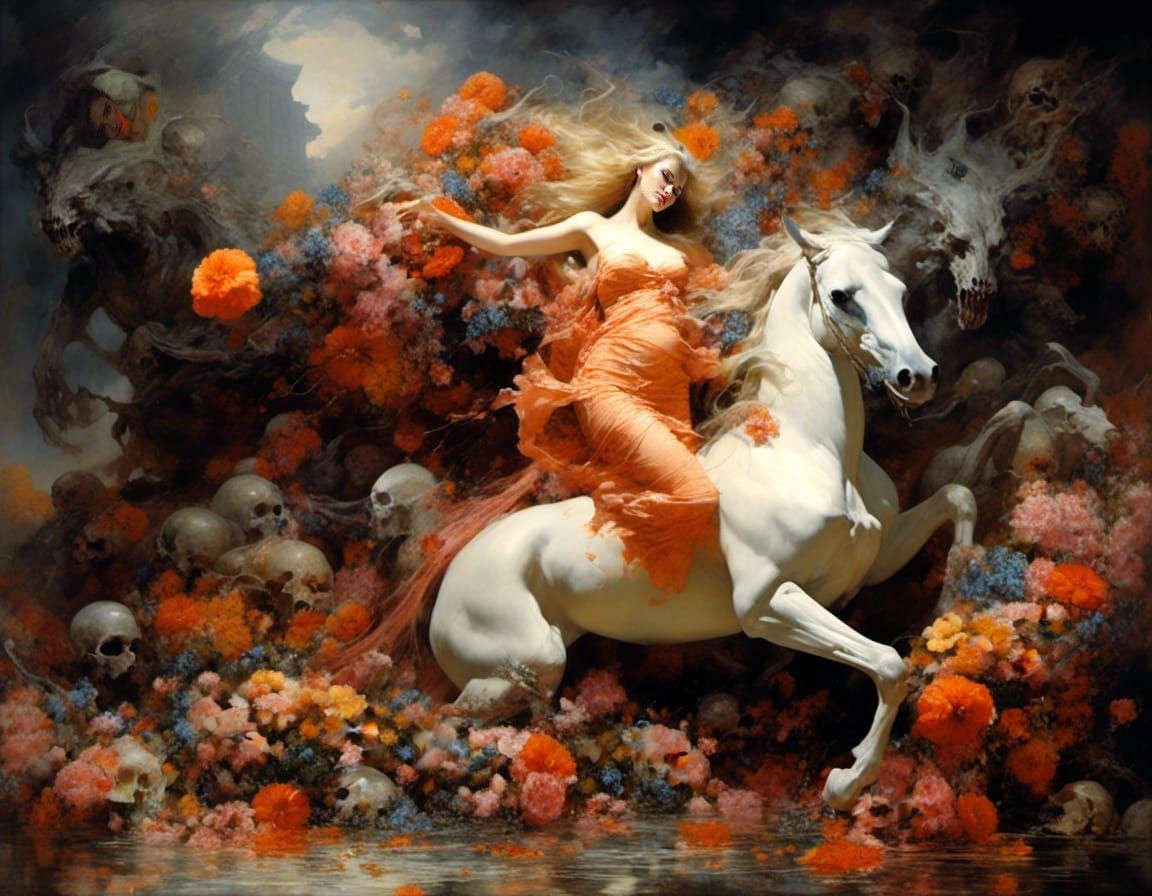 Persephone Abducted by Dark God Hades