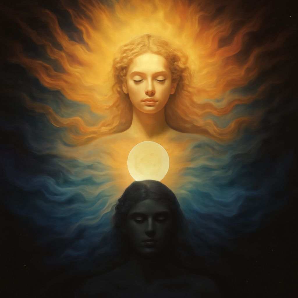 Cosmic Duality Illuminated in Radiant Light