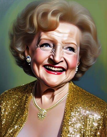 Make It Golden—-1980s Icon, Betty White, AKA Rose Nylund on The Golden Girls