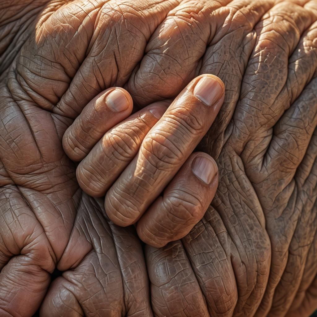 Extreme Close-Up Photography of a Hand Giving Thumbs Up