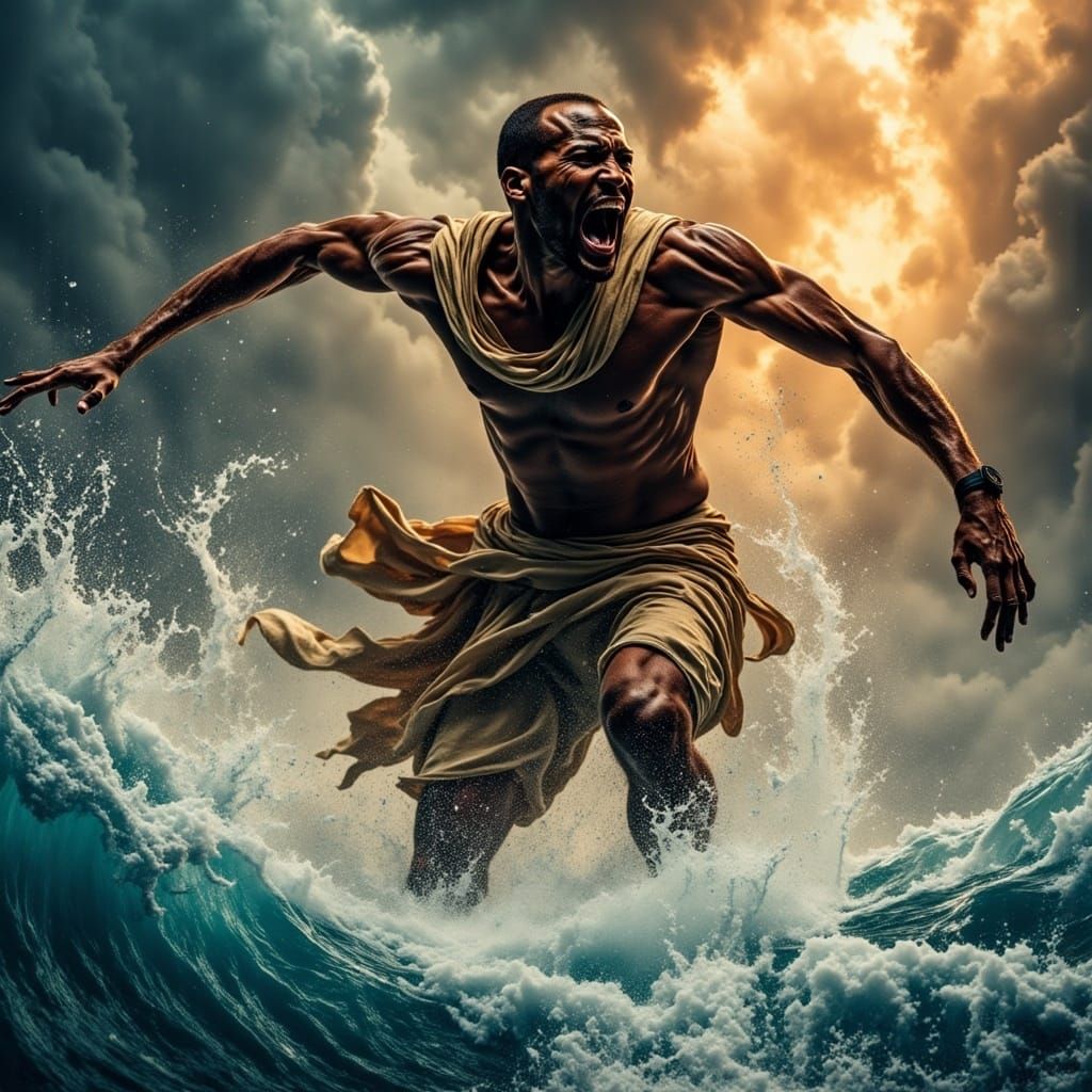 Edwin Moses' Screaming Escape Across the Red Sea