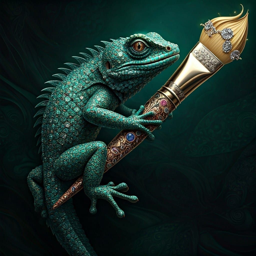 Lizard Artist