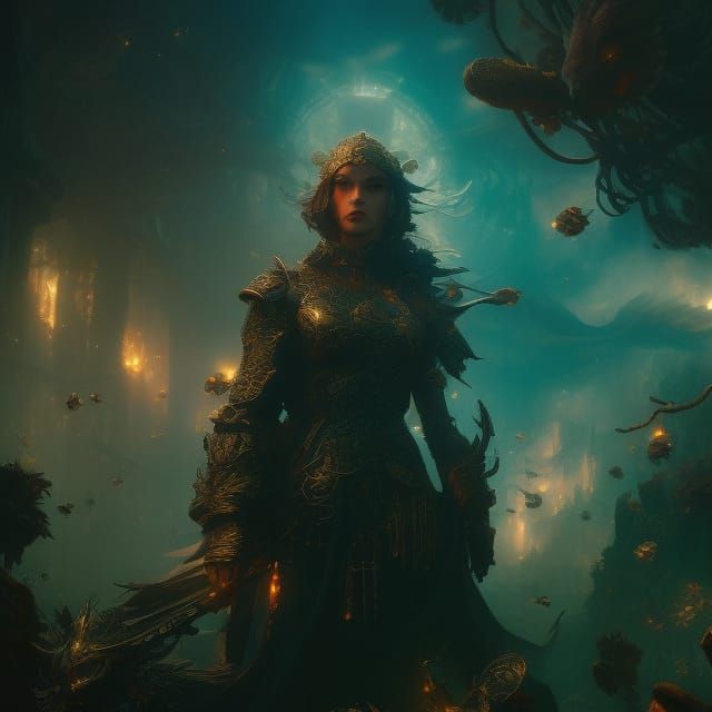 Epic Eagle Portrait by Rutkowski, Lee, Hoppe and Albers