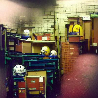 Eerie Image of the Backrooms