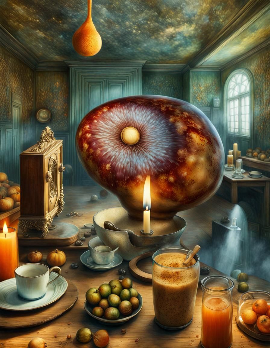 Magical Biological Art with Prism Effects