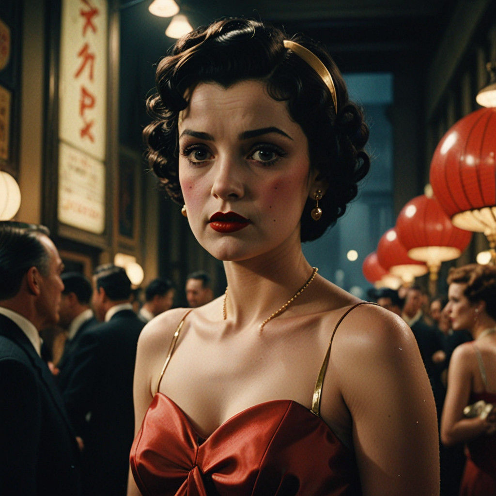 Betty Boop in 1930s Glamour