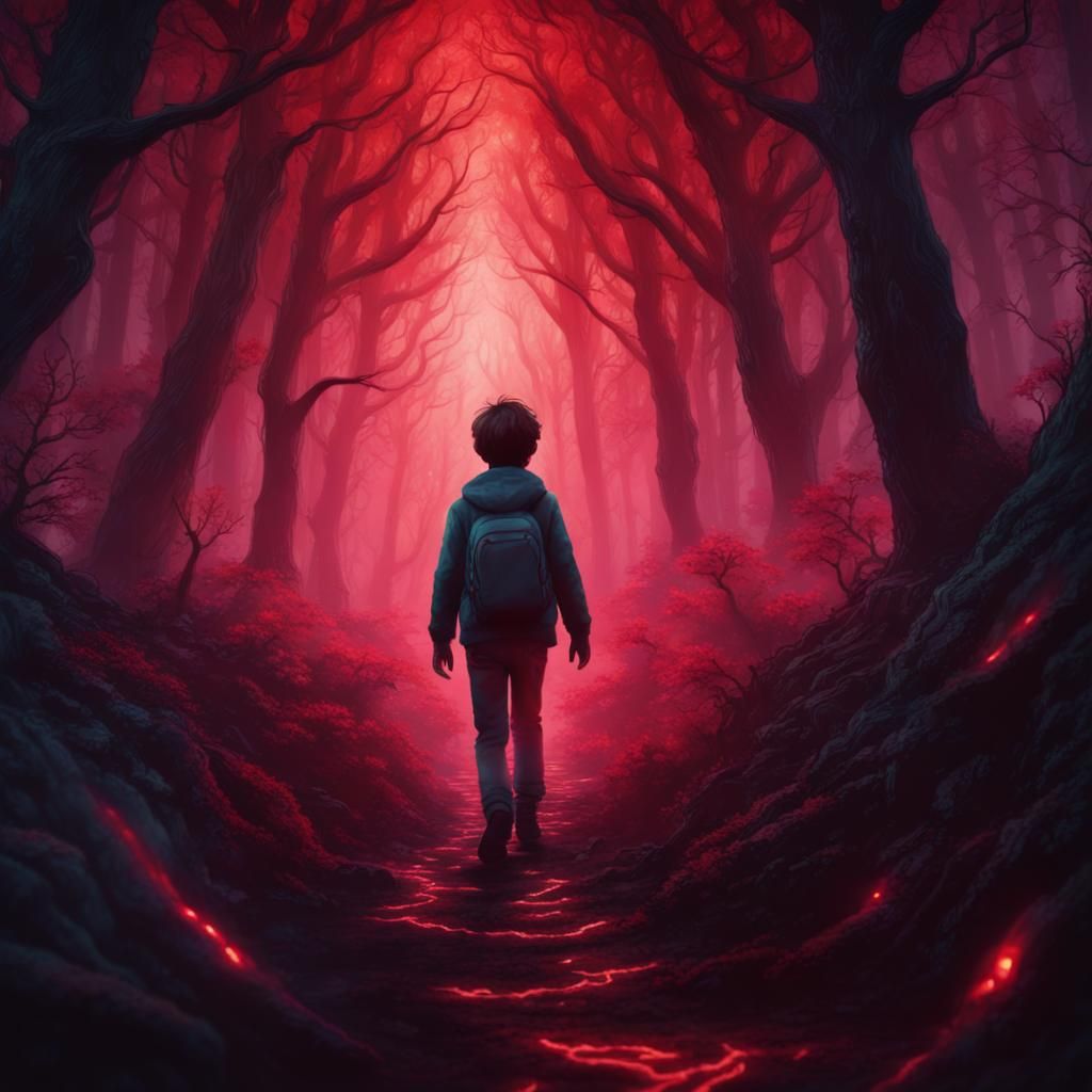 Lost Boy Navigates Dark Forest with Plasma Beams