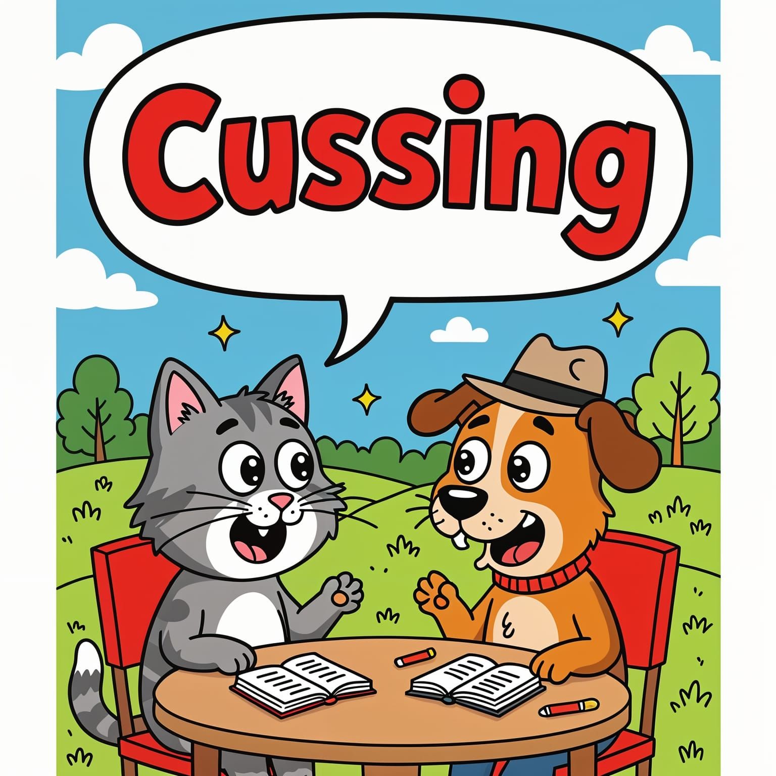 Surreal Cartoons in a Comedic Style