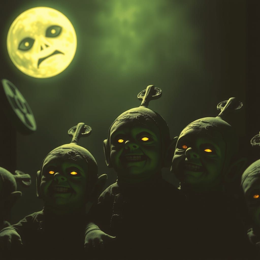 Terror Tubbies - In the Movie Theater