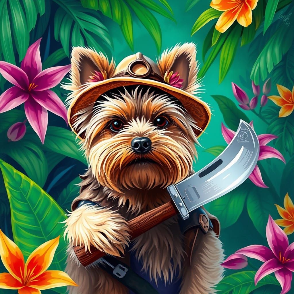 Yorkie, Jungle Explorer