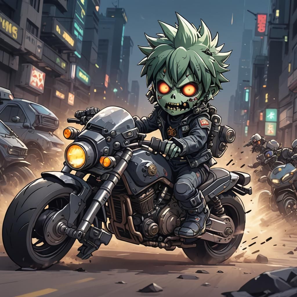 Zombie bikers (III)