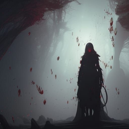 Soul Leaving Body: Dark Fantasy Concept Art