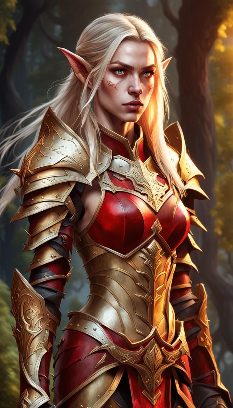 High Elf Warrior.