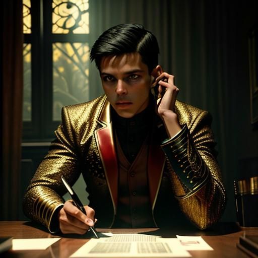 "The pen is mightier than the sword"