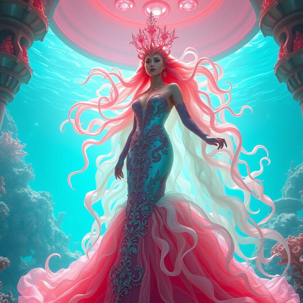 Coral Empress in Underwater Palace