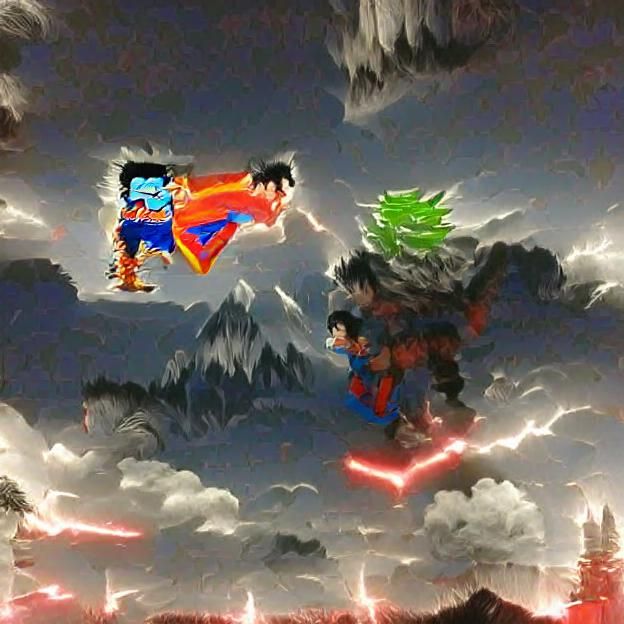 Goku vs Superman