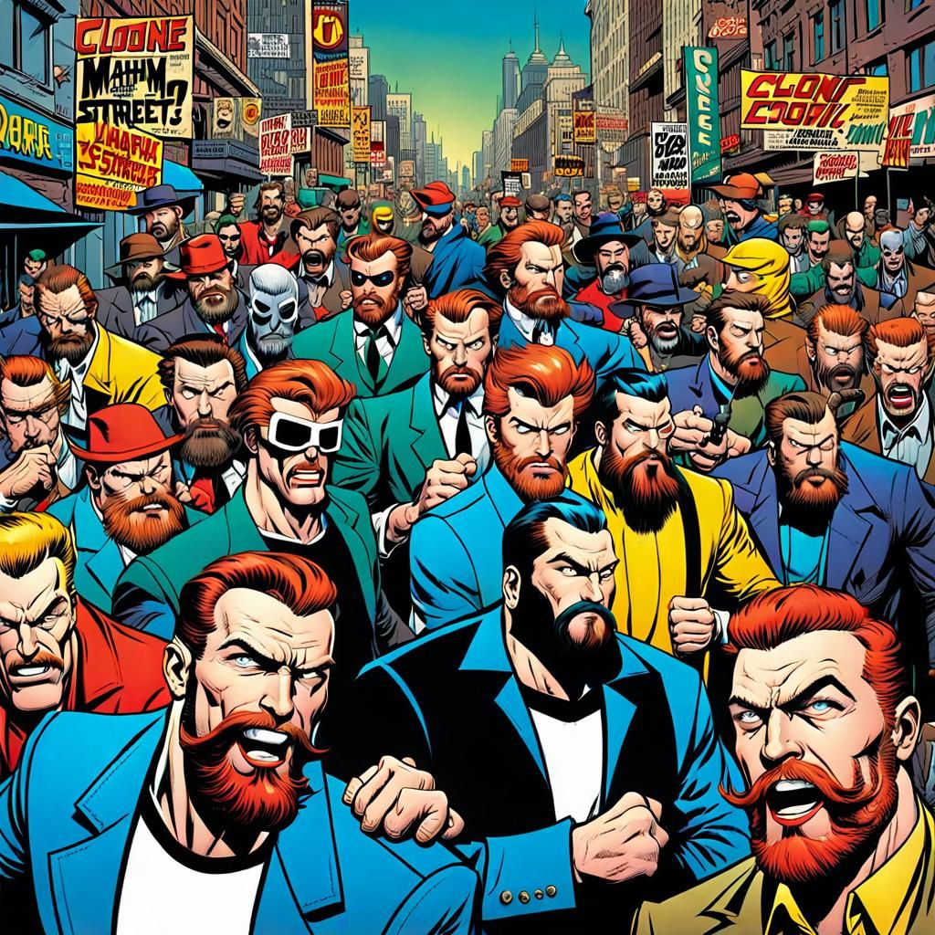 Clone World #1 - Hubris Comics Proudly Presents: What the h-...