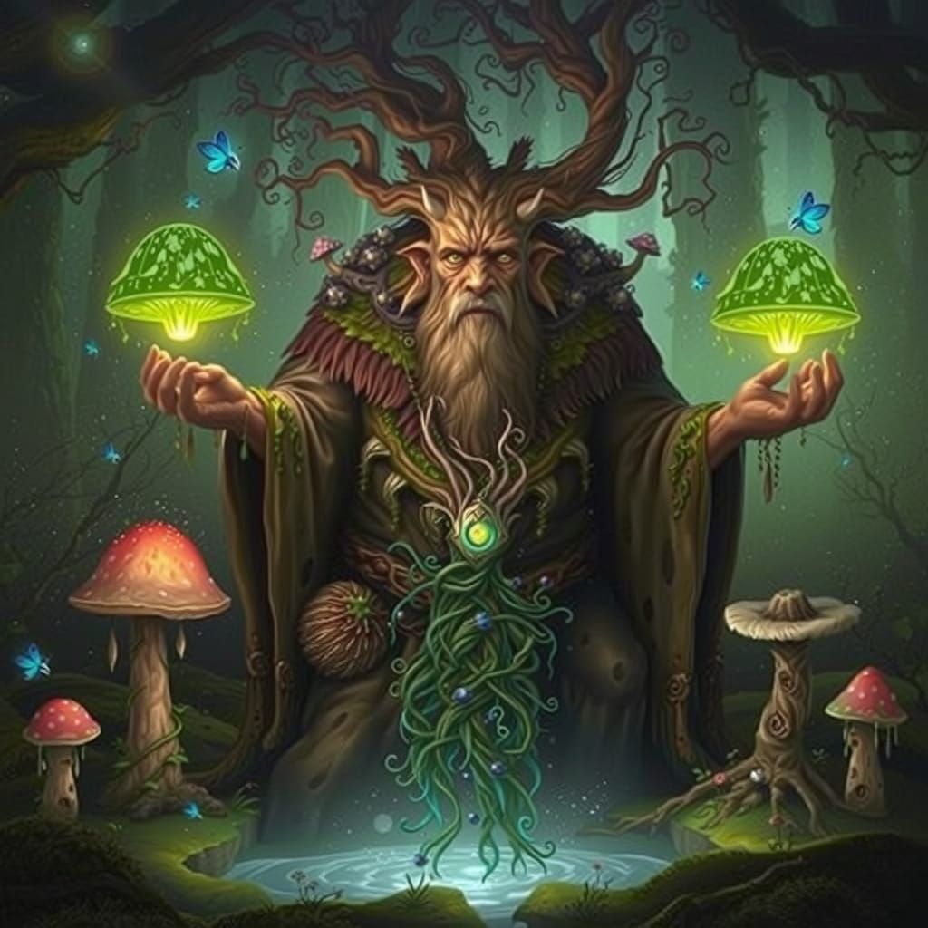 Ancient Treant Guardians of the Enchanted Forest