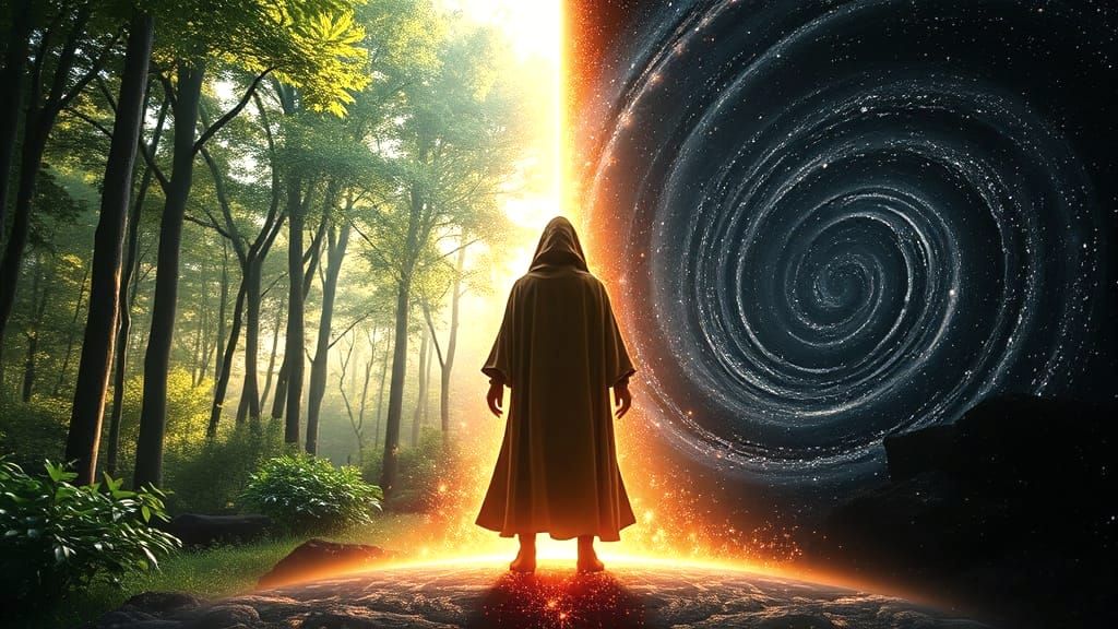 Ethereal Portal Guardian Caught in Interdimensional Transiti...