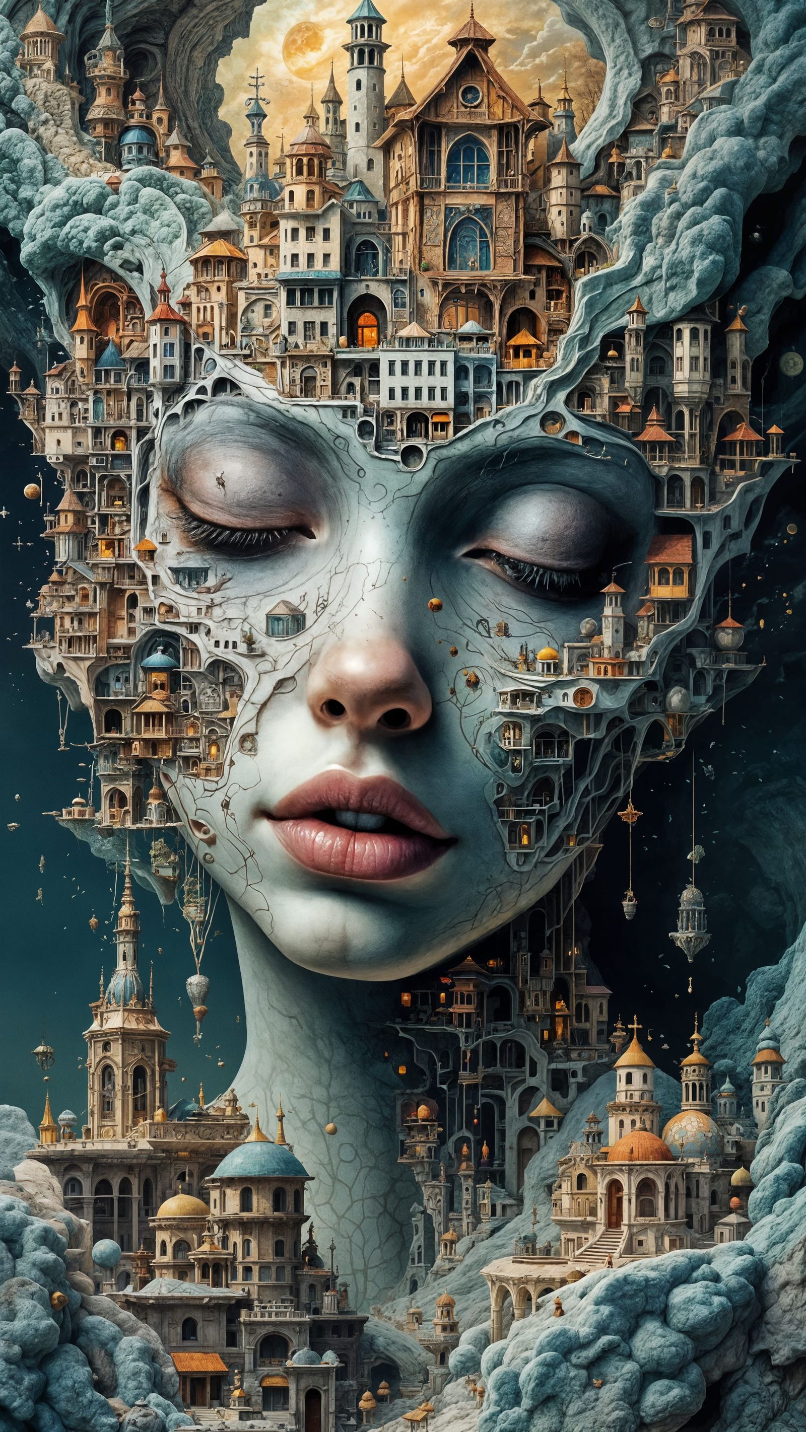 Mindscapes of Double Exposure Dreamscape