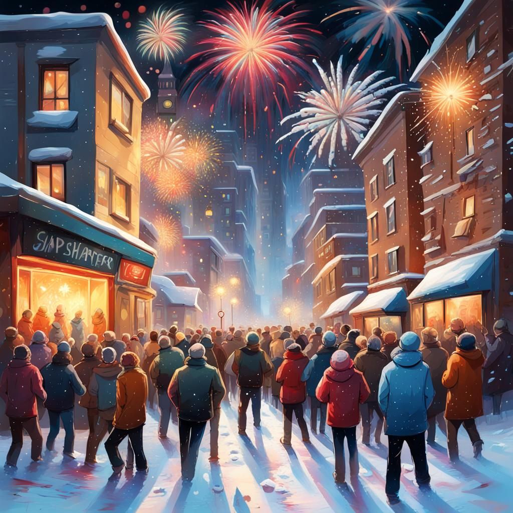 New Year's Eve Graffiti Art Celebration