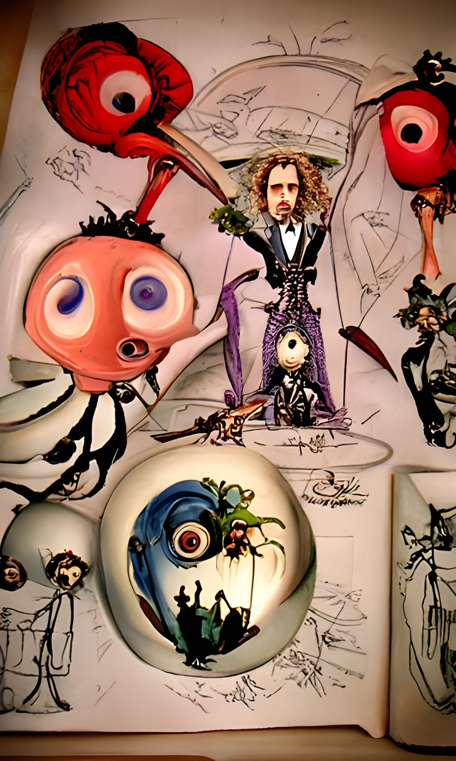 Imagination of Tim Burton