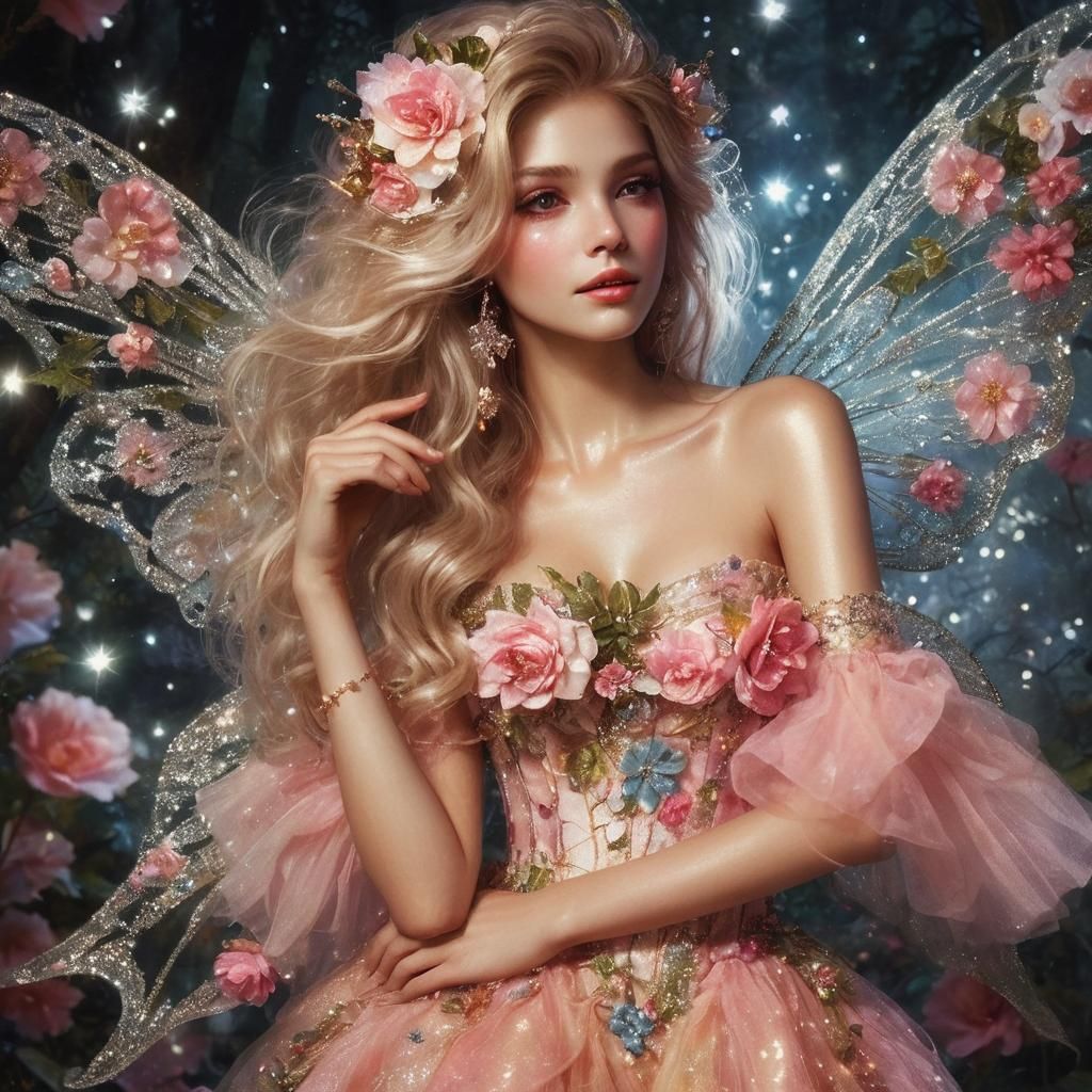 Gorgeous night fairy