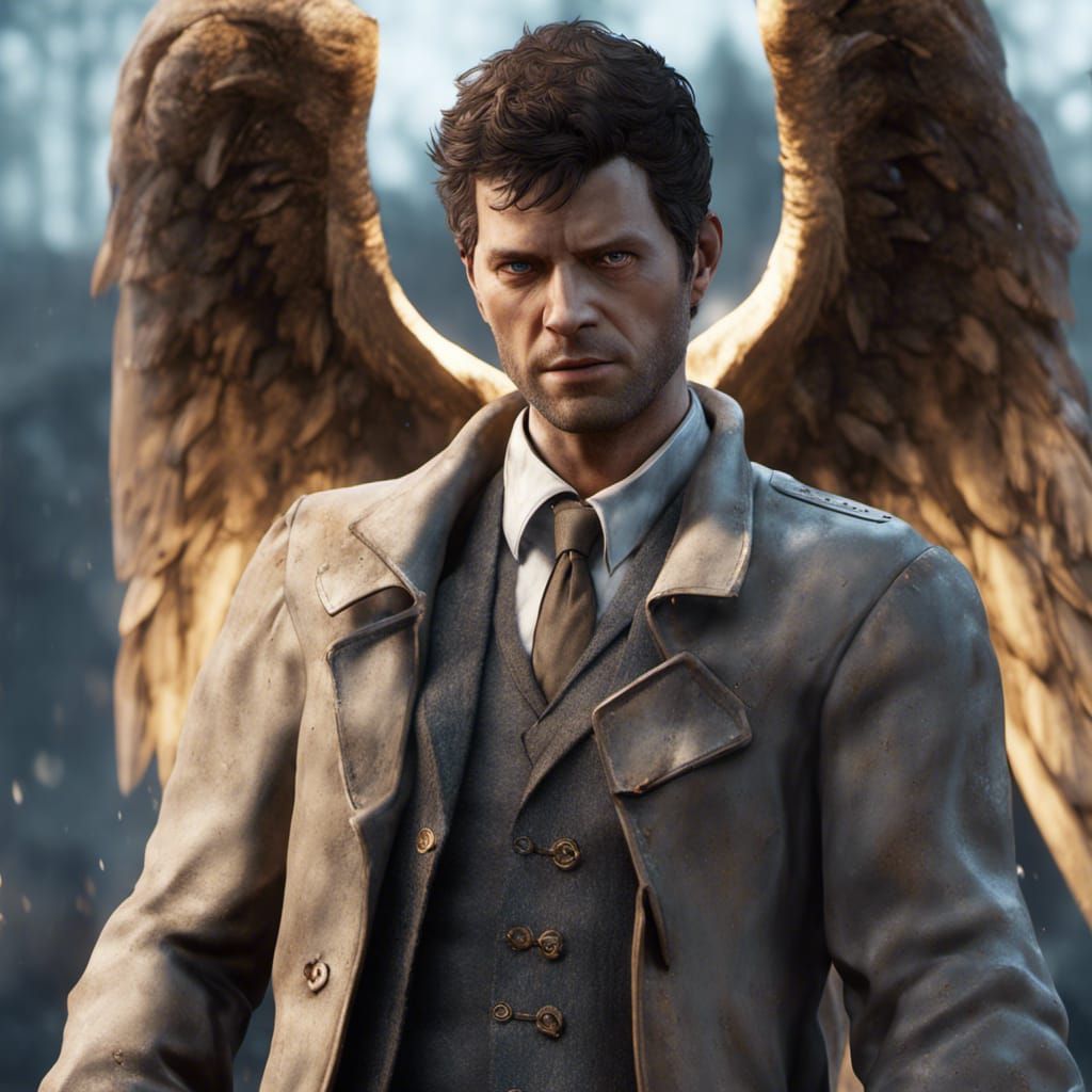 Epic 3D Render of Castiel in Unreal Engine