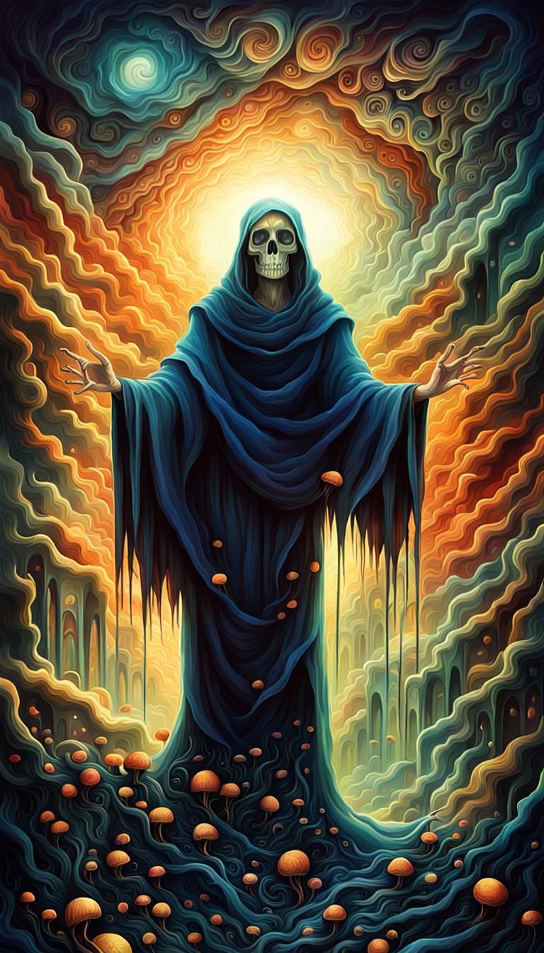 Abstract Macabre: A Mystical and Euphoric Vision