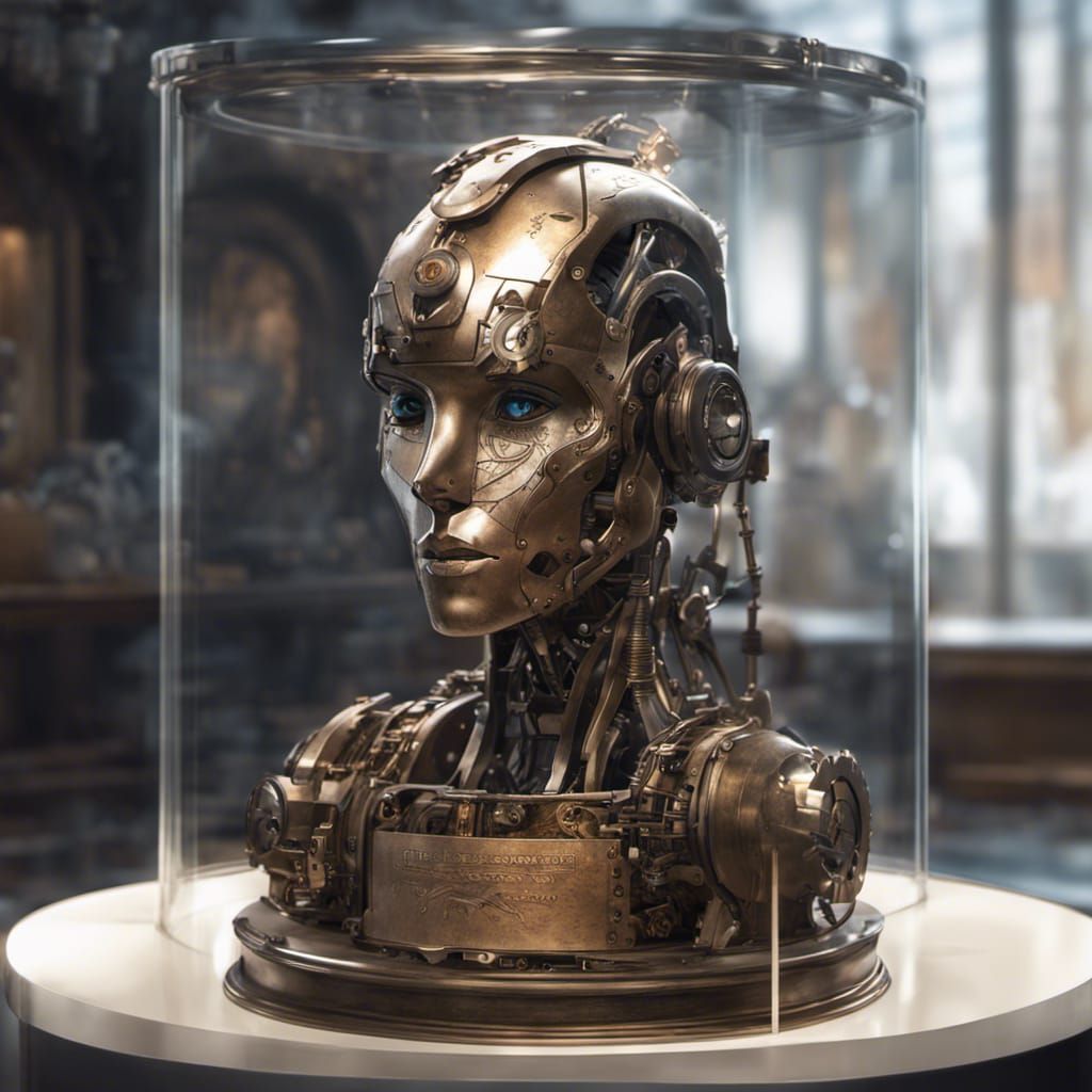 Trophy for the first cybernetic creation