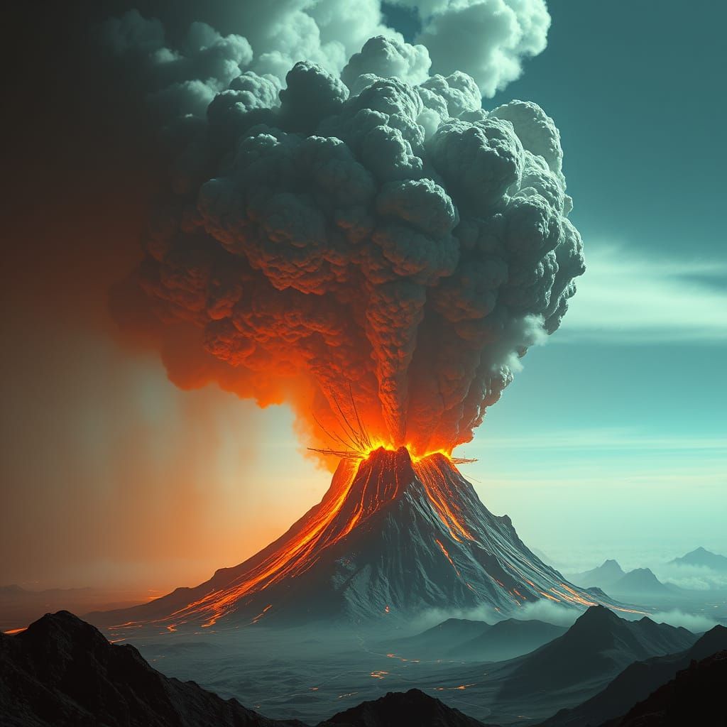 Cosmic Inferno on a Distant World