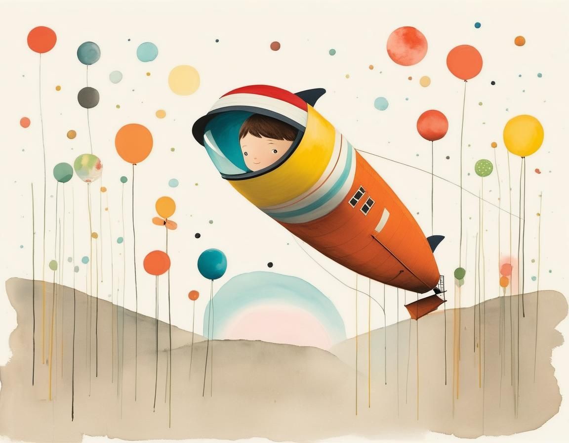 Oliver Jeffers AI Image