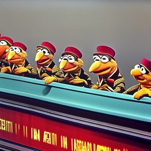 Russian Muppets on 1960s Television: Hyperrealistic HDR